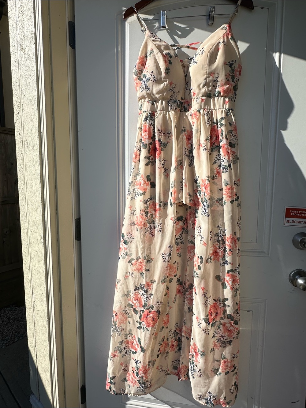 Urbanology Cream Slip Dress